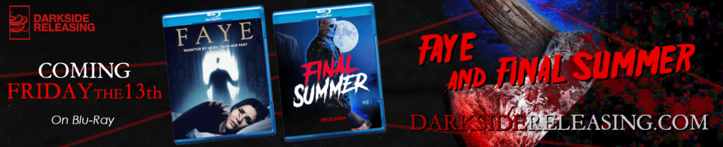 New Releases shipping September, Friday the 13th, from Darkside&nbsp;Releasing!